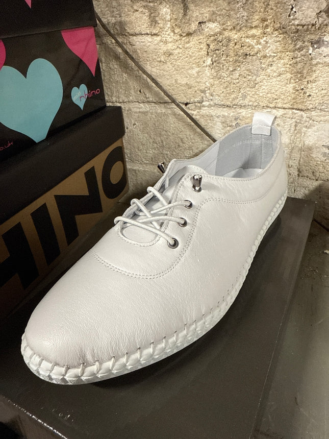 Mod Comfys Lace Up Casuals Shoes - White