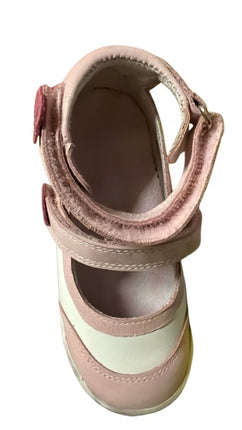 Bo-Bell Lucido Waxed Leather Shoes - Light Pink, White and Magenta