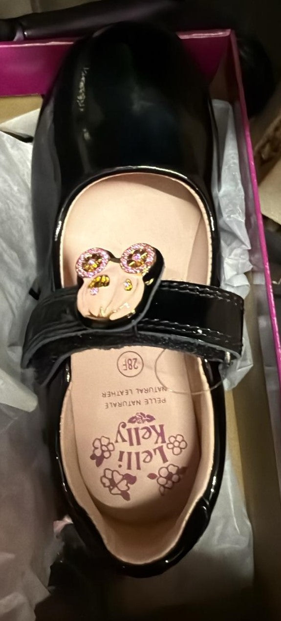 Lelli Kelly Carrie Patent Shoes - Black