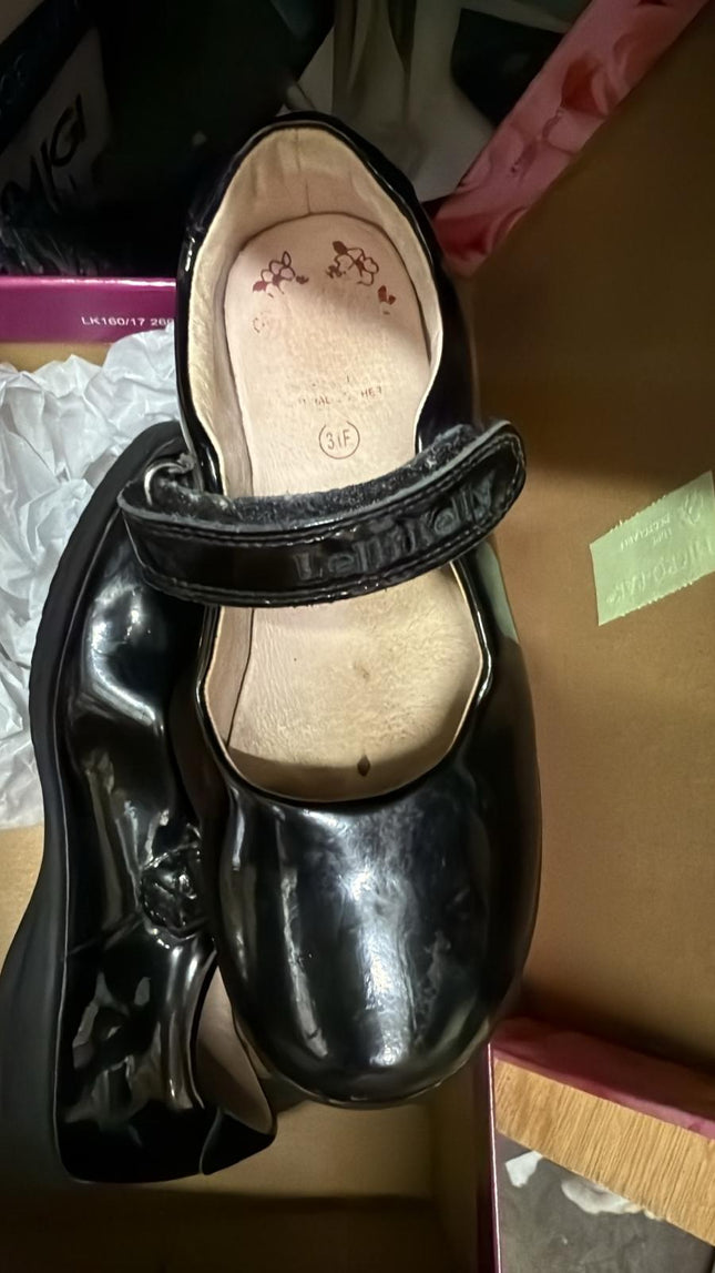 Lelli Kelly Dino Girls' Shoes in Patent - Black