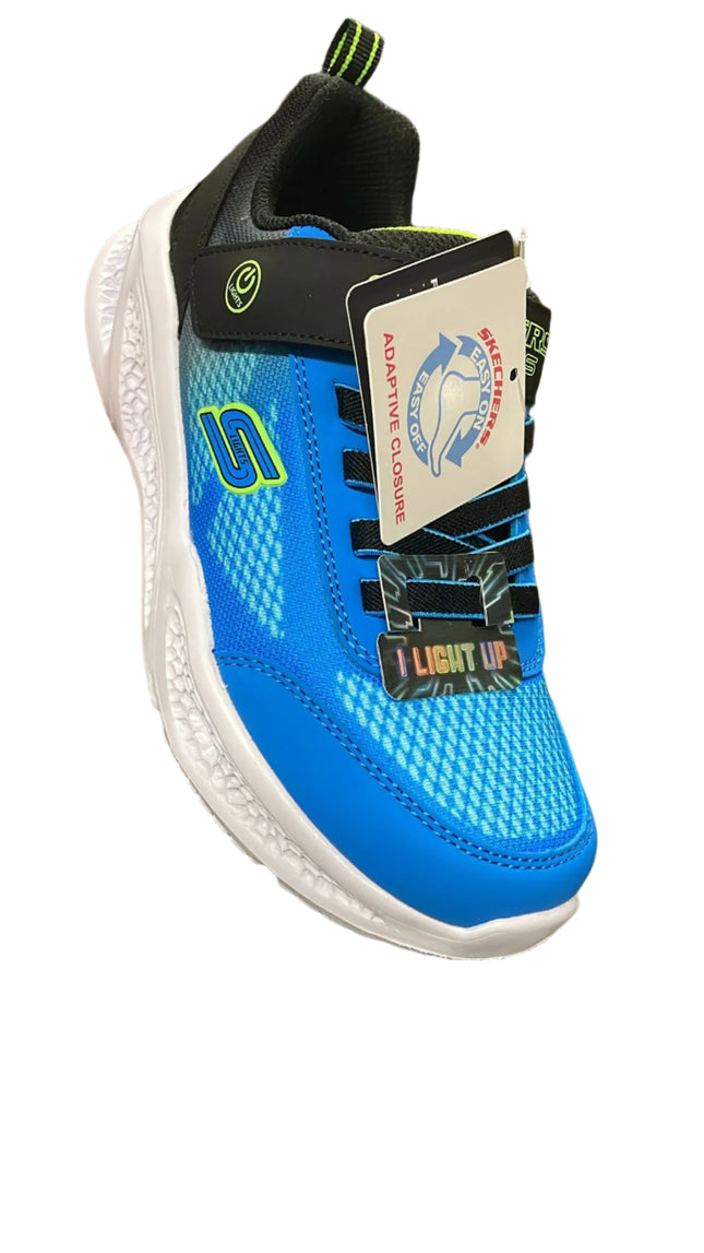 Skechers S Lights Metrorlights Krendox Shoes - Black/Blue