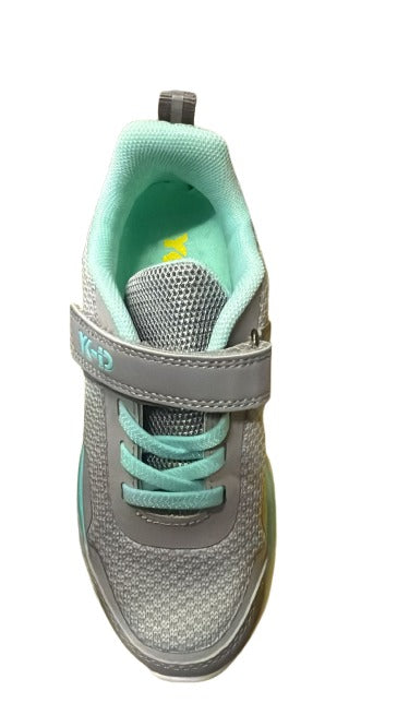Lurchi Boys’ Zarko Shoes - Gray/Sky Blue