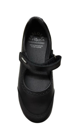 Pablosky Box Leather Shoes – Black