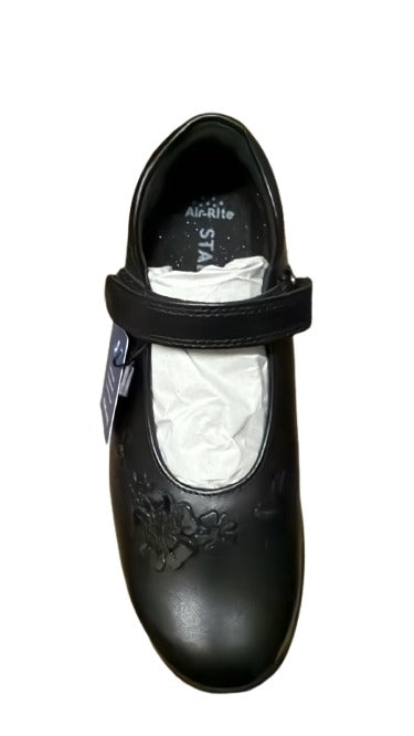 Start-Rite Wish Girl's Leather Shoes – Black