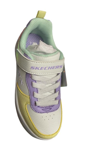 Skechers Boys' Sport Court Shoes - White/Multi