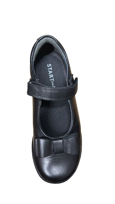 Start-Rite Flourish Girls' Leather Shoes – Black
