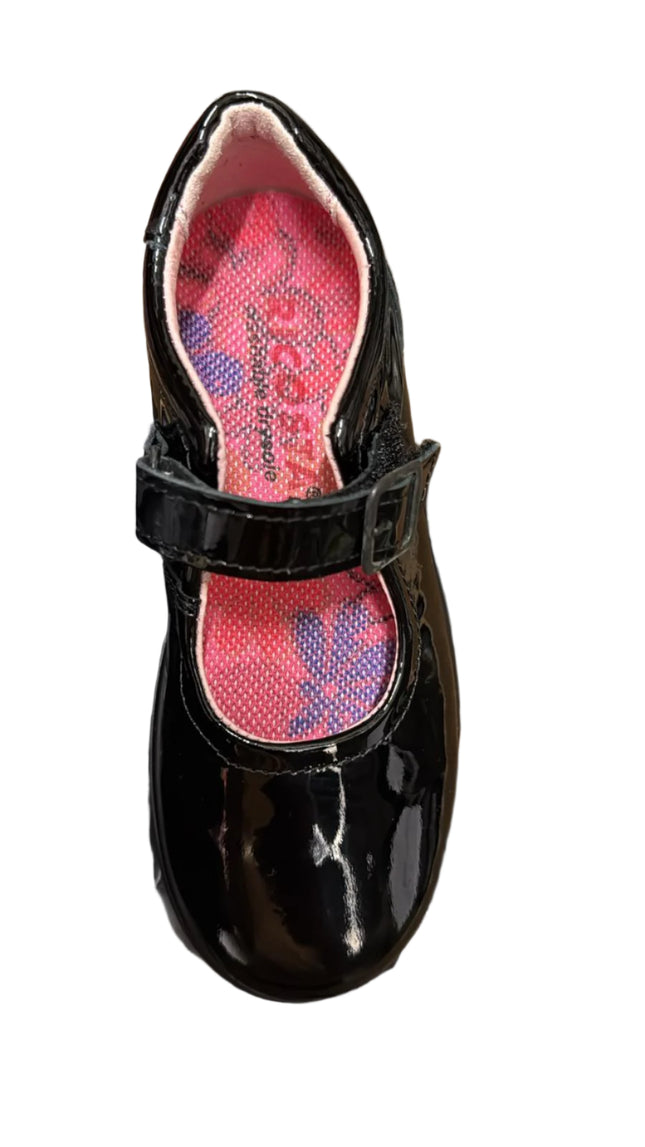 Ricosta Girl's Alice Medium Leather Shoes - Black