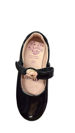 Lelli Kelly Girls' Carrie 2 School Shoes - Black Patent