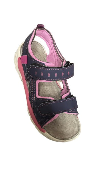 Ricosta Tajo Mid Sandals – Navy/Pink