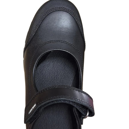 Pablosky Girls' Box Leather Shoes – Black