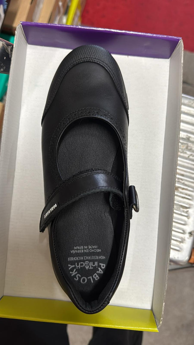 Pablosky 334110 Box Leather Shoes – Black