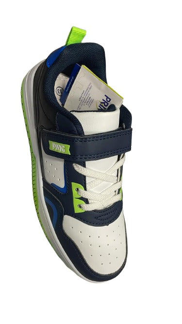 Primigi Nappa PU Shoes - White/Navy