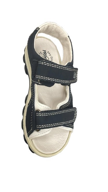 Primigi Suede Nubuck/Nappa Sandals - Blue