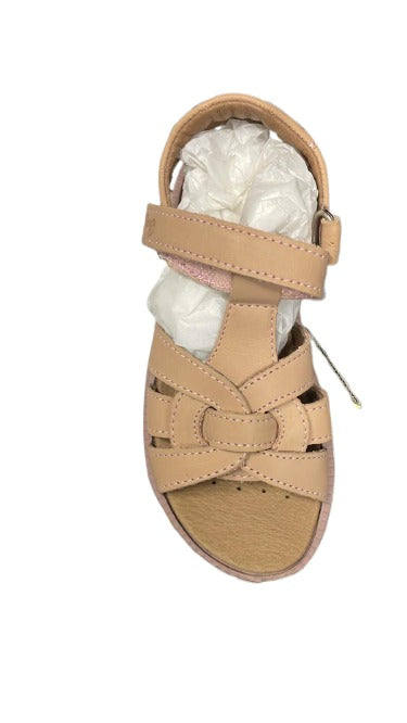 Primigi Vegetable-Tanned Leather Sandals - Pink