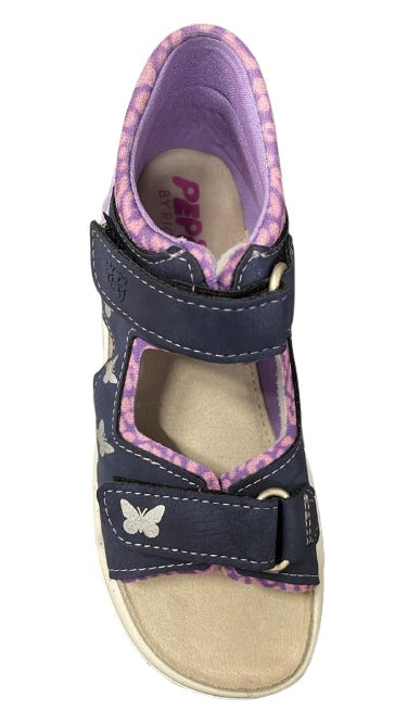 Ricosta Franky Mid Boots - Navy/Lilac
