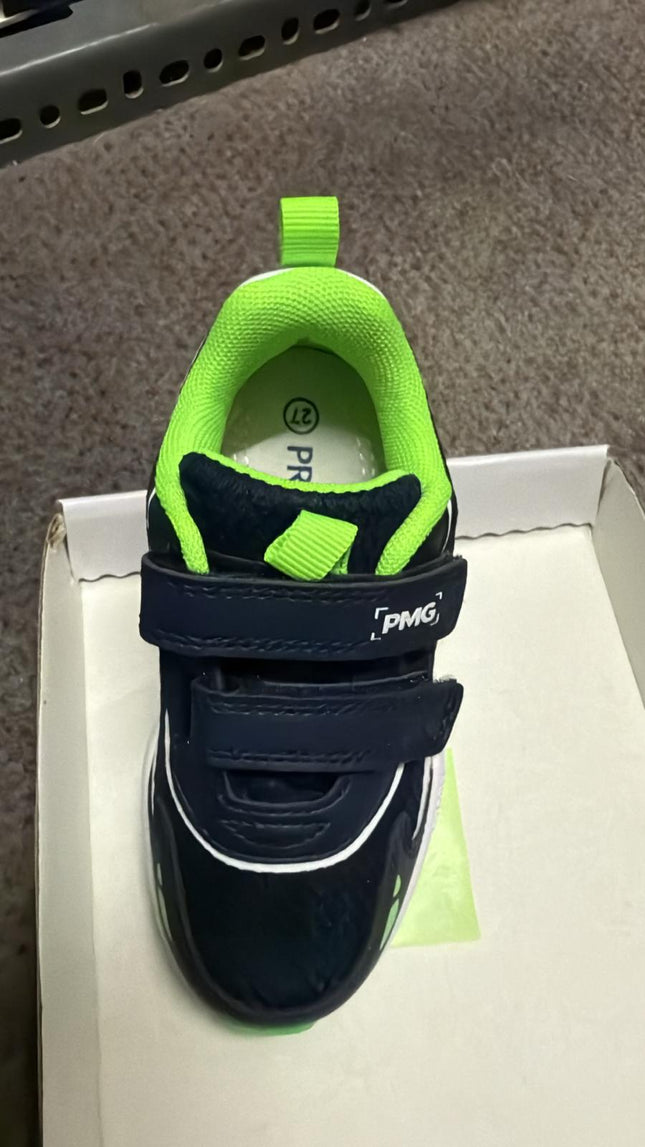 Primigi T. Mesh & Nappa PU Trainers – Navy Blue