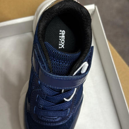 Geox J Loftus G Shi.Tex+Prl Waterproof Trainers – Navy