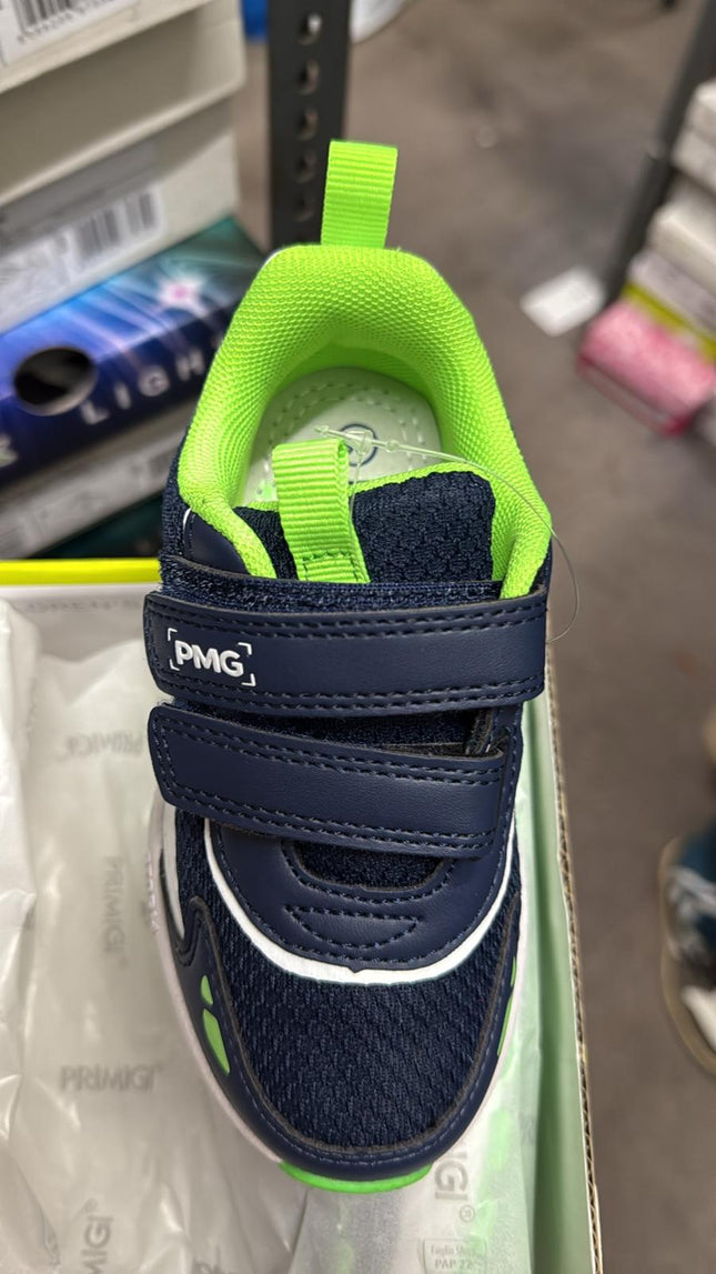 Primigi T. Rete Nappa PU Trainers – Navy