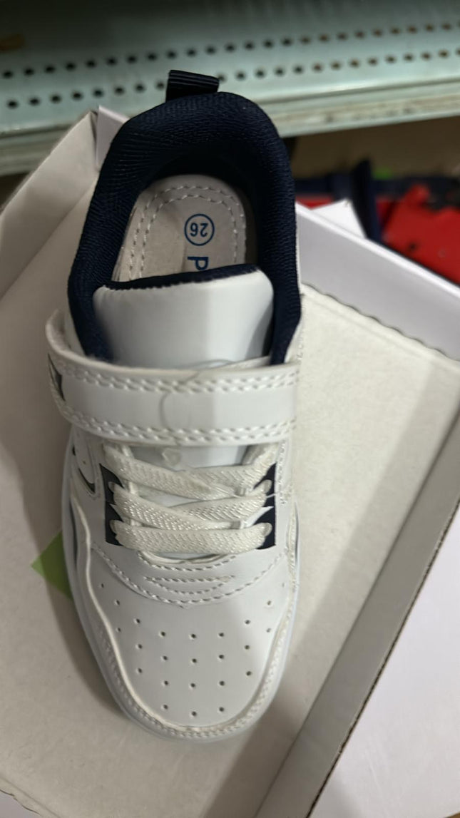 Primigi Nappa PU Trainers – Bianco