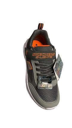 Skechers Boys' Krendox Synthetic Kids Shoes - Charcoal/Gray