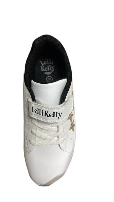Lelli Kelly Girls' Giorgia Shoes  - White/Gold