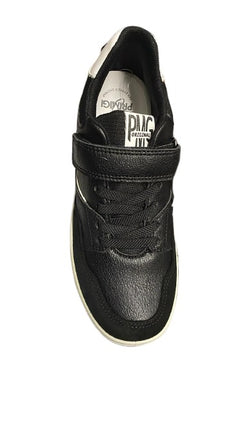 Primigi S. Nappa Leather and Suede Boots – Black