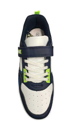 Primigi Childrens Shoes Boys' Nappa PU Kids Shoes - White/Navy