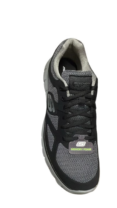 Skechers Burns Agoura Shoes – Black/Grey