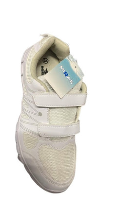 Mirak Milos Velcro Adult Shoes – White
