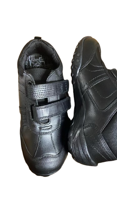 Pod Raiden Leather Shoes – Black