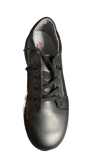 Ricosta Boys' Einlegeosohle Vildona Leather Shoe - Black