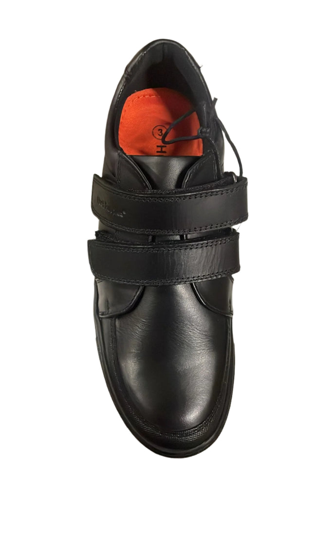 Hush Puppies Santos Junior Boys Shoe - Black