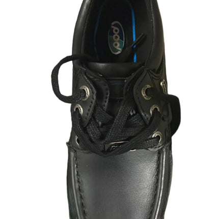 Pod Senior Boys School Shoe - Black