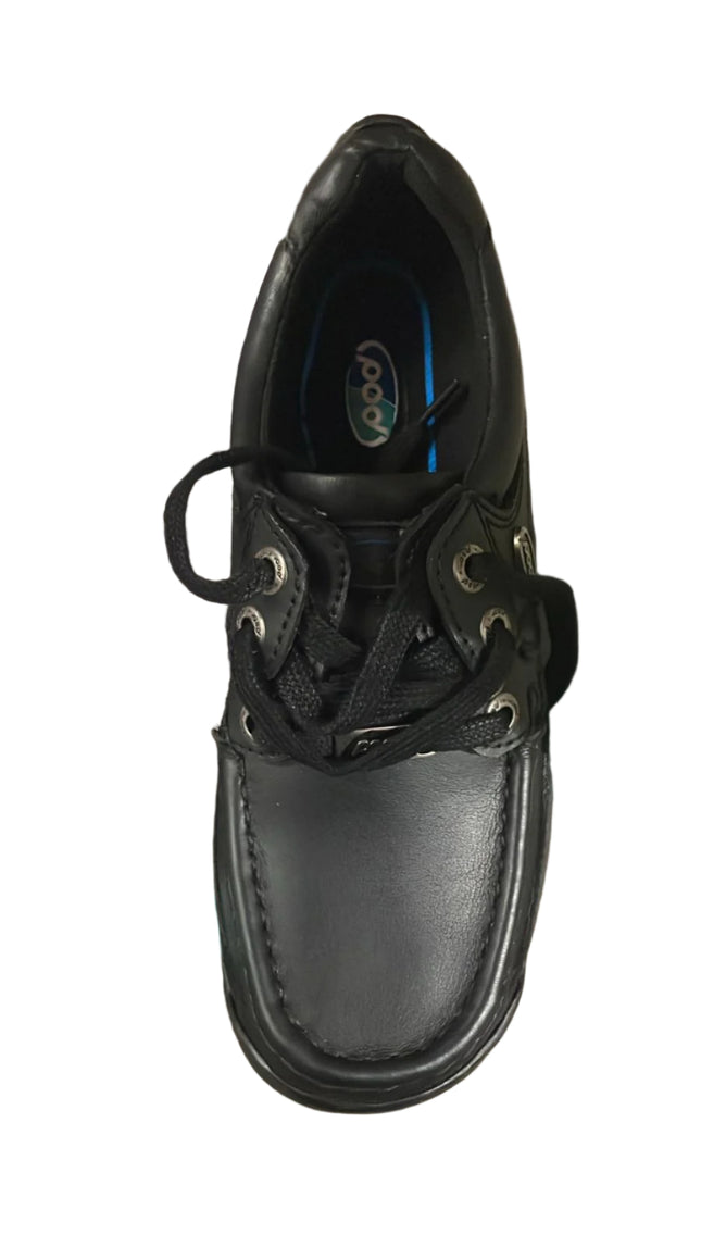 Pod Senior Boys School Shoe - Black
