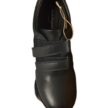 Hush Puppies Barry Snr School Shoe - Black