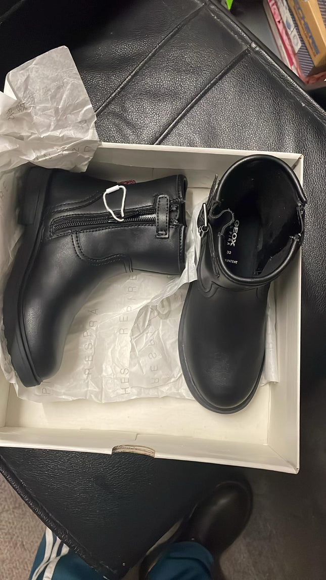 Geox J Eclair Girl Stiefeletten - Black