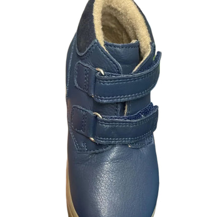 Lurchi Nino Barefoot Nappa Kids Shoe - Navy
