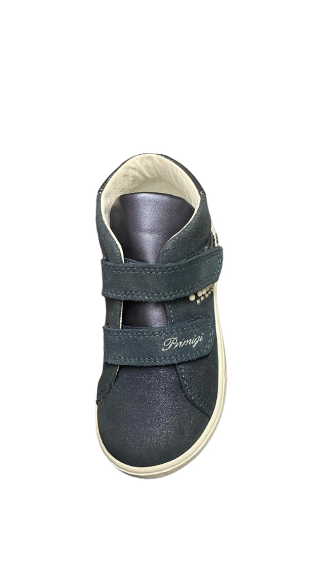 Primigi Boys' Scam Brin Lam Nott Kid Shoe - Navy