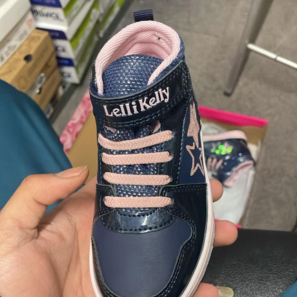 Lelli Kelly Grace Patent Shoes – Navy Blue