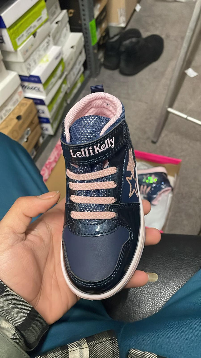 Lelli Kelly Grace Patent Shoes – Navy Blue