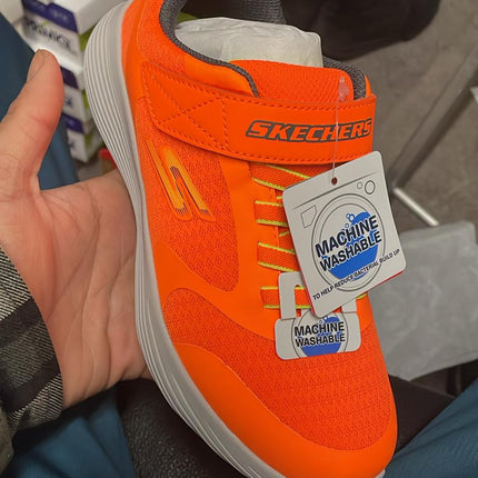 Skechers Go Run 400 V2 Goltran Lightweight Trainers – Orange/Charcoal