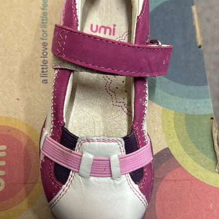 UMI Classic Leather Shoes – Red