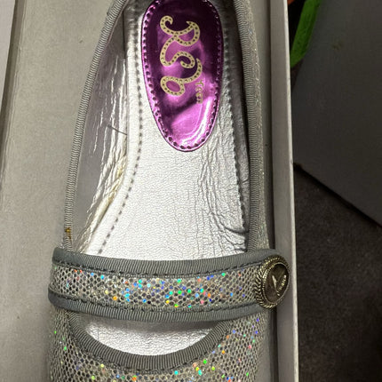 RSB Nicole Leather Shoes – Silver