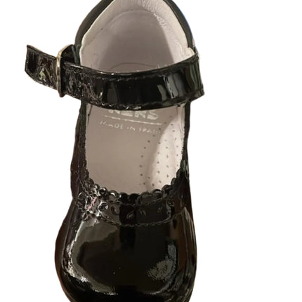 Nens Girls' Patent Leather Shoes – Black