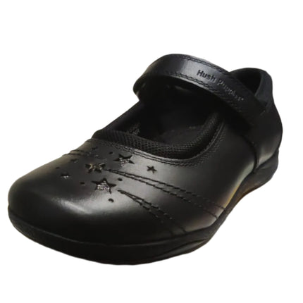 Hush Puppies Girl's Amber Junior Shoes - Black