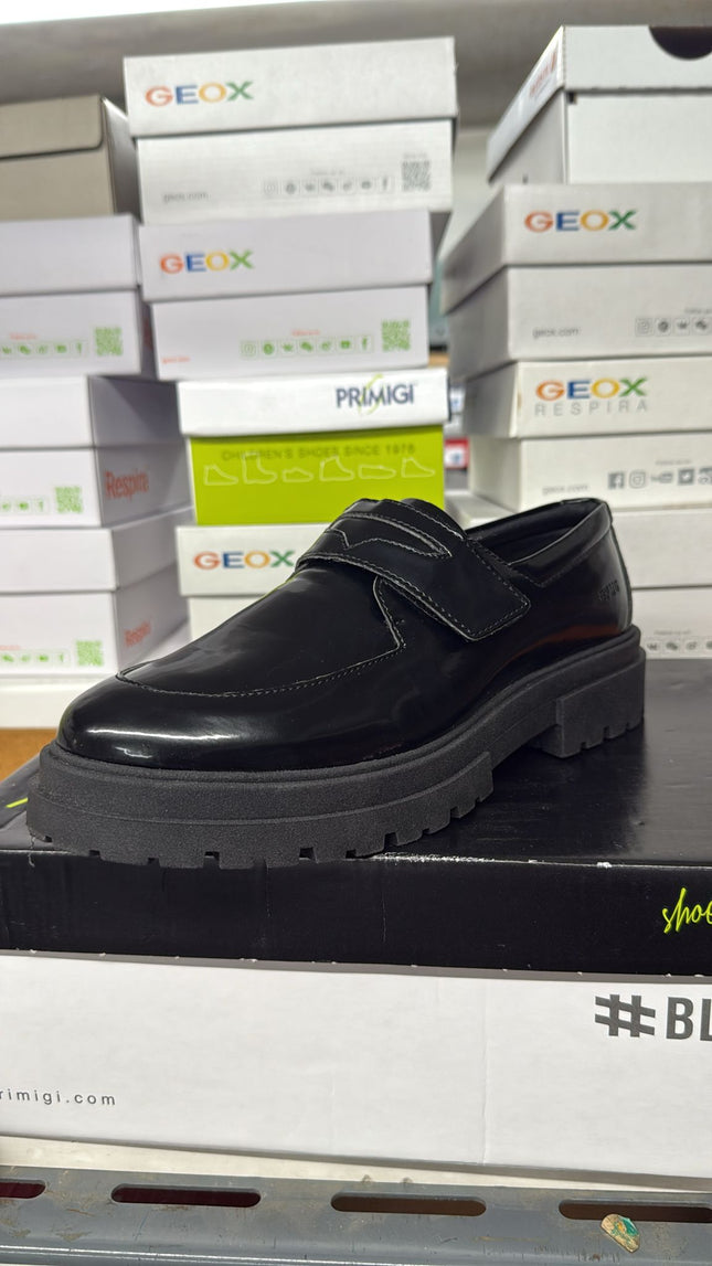 PMG Abrasivato Leather Shoes - Black