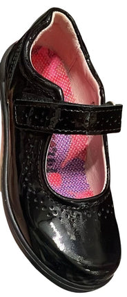 Ricosta Winona Medium-Fit Leather Shoes - Black