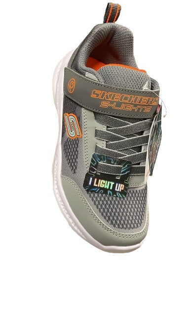 Skechers Boys' Krendox Kids Shoes - Charcoal/Gray