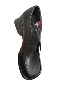 Kickers Boys’ Gittel Leather Kids Shoes - Black