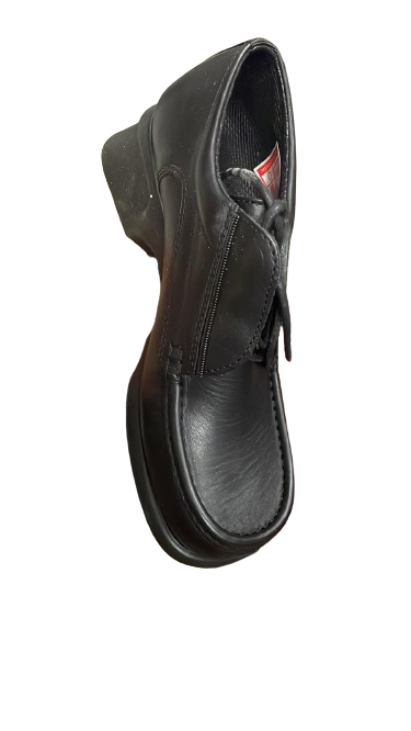 Kickers Boys’ Gittel Leather Kids Shoes - Black